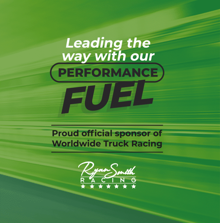 Syntech ASB performance fuel sponsoring Worldwide Truck Racing.